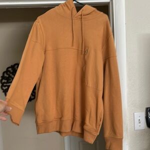 Men's Tan Hoodie Sweater